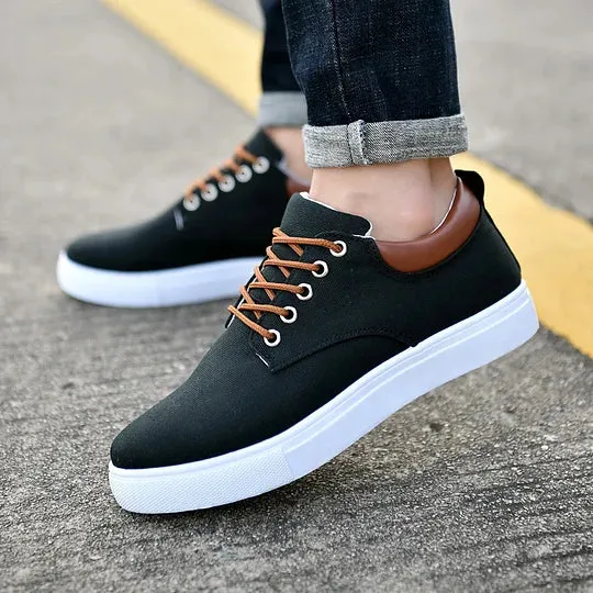 2024 New Large Size Canvas Casual Shoes