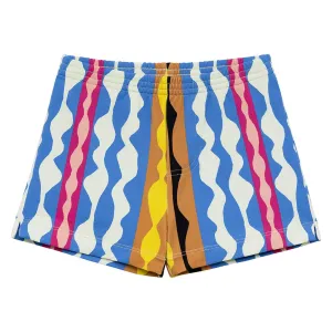 Abstract Mini Swim Trunk