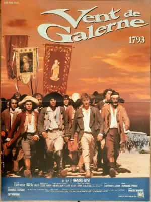 Affiche VENT DE GALERNE 1793 Bernard FAVRE 40x60cm