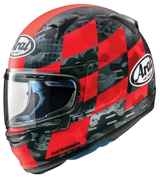 Arai Regent-X Motorcycle Full-Face Helmet - Patch Fluo Graphic