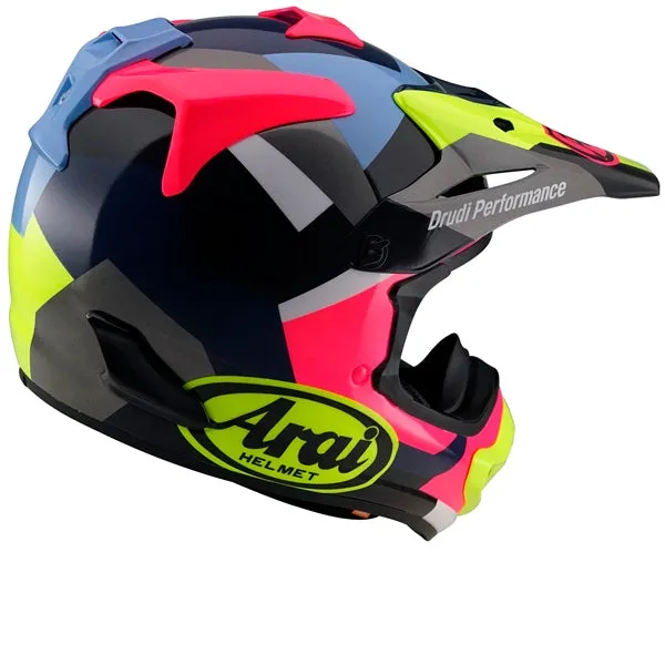 Arai VX-PRO4 Off-Road MX Helmet - Block Graphic