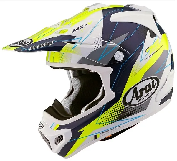 Arai VX-PRO4 Off-Road MX Helmet - Resolute Graphic