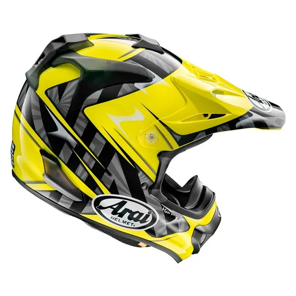Arai VX-PRO4 Off-Road MX Helmet - Scoop Graphic