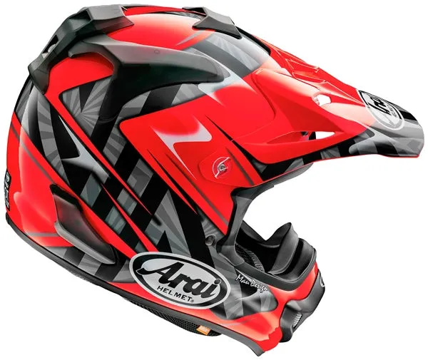 Arai VX-PRO4 Off-Road MX Helmet - Scoop Graphic