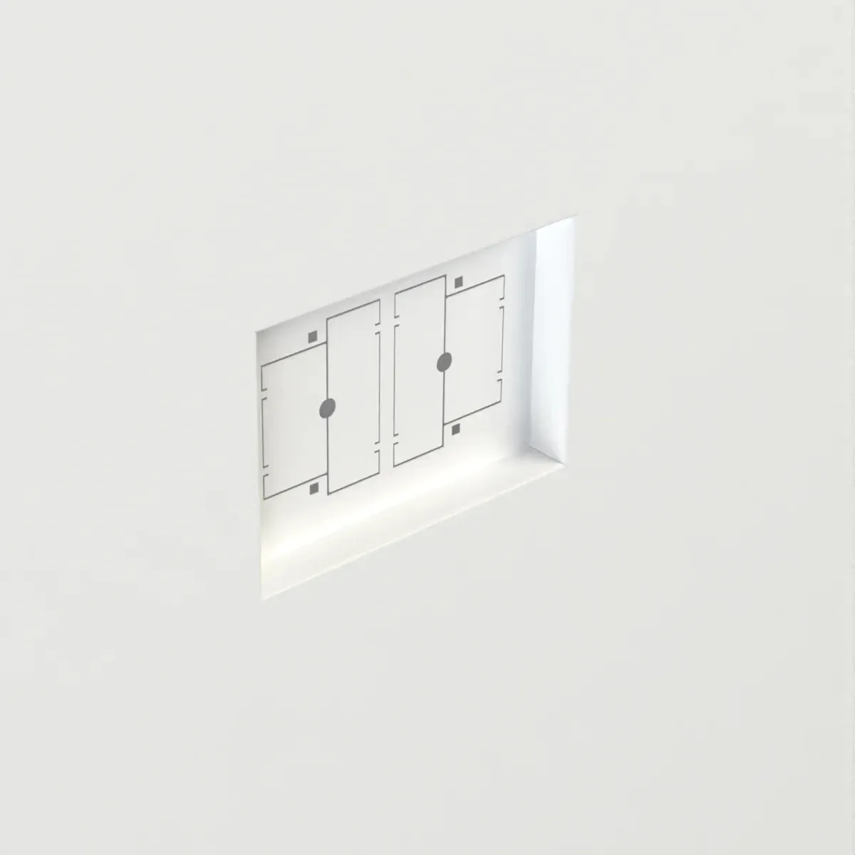 Aria Luxe  Flush Wall Vent High Performance Return
