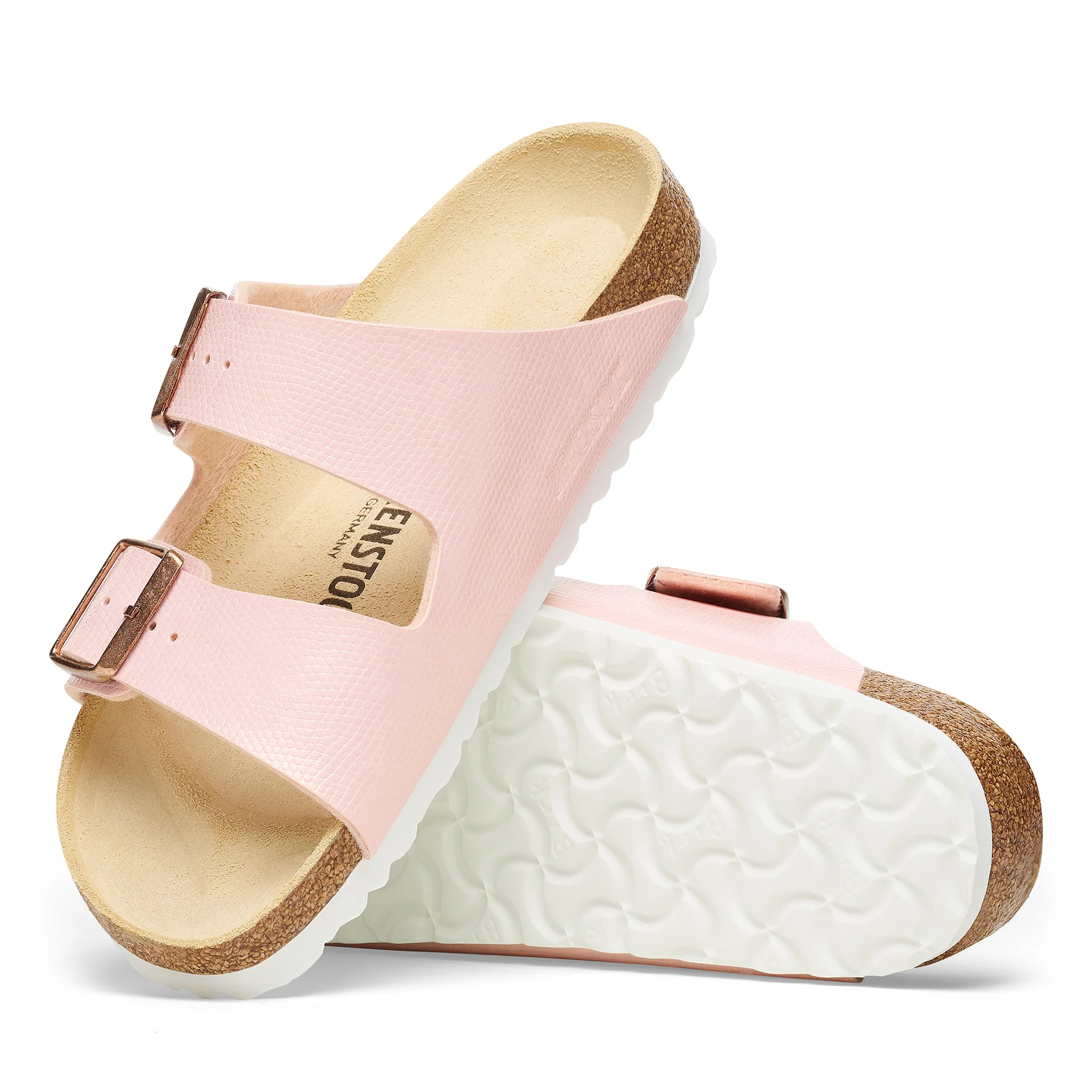 Arizona Shiny Light Rose Embossed Birko-Flor
