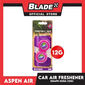 Aspen Air Car Air Freshener (Grape) Long Lasting Fragrance