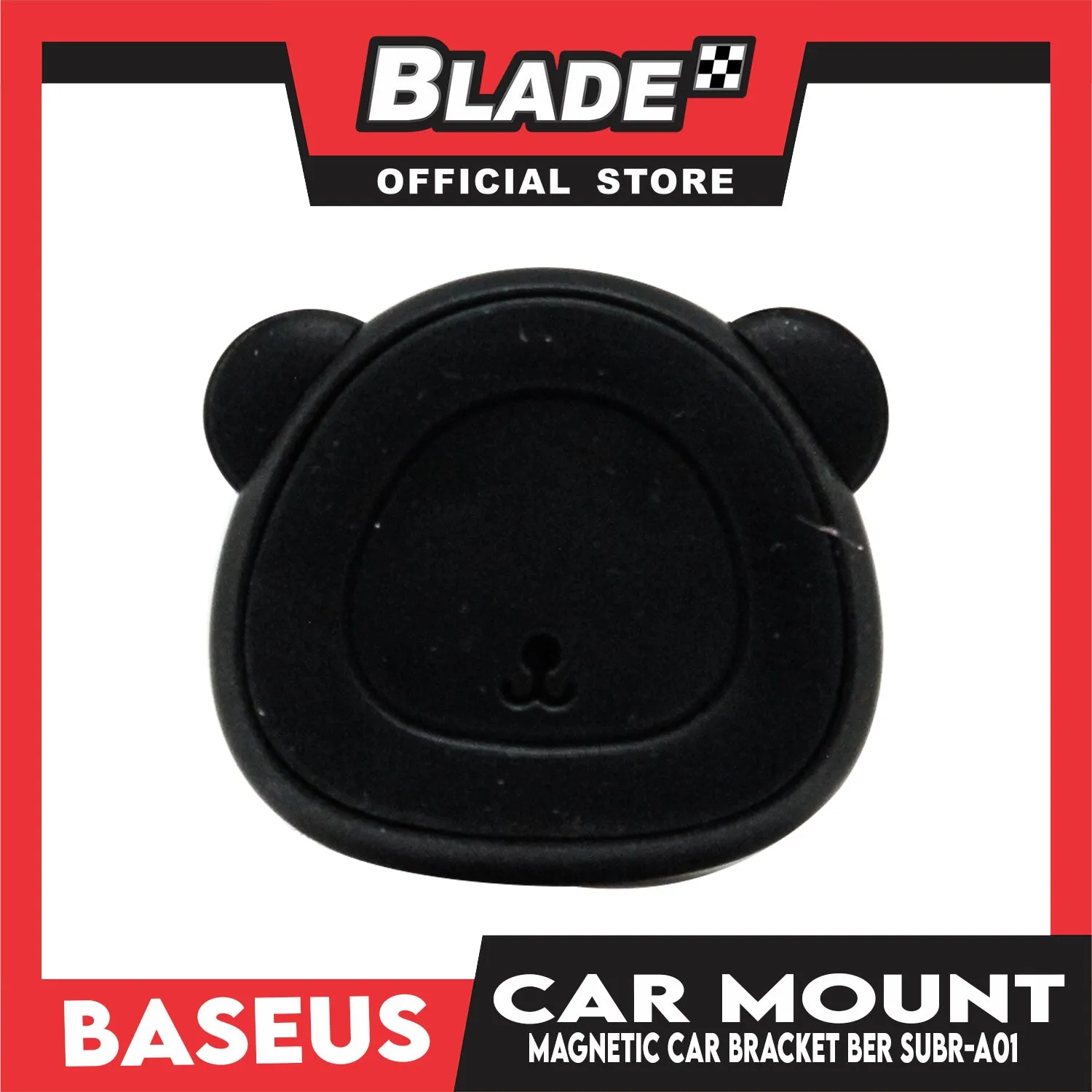 Baseus Car Mount Magnet Car Bracket Bear SUBR-A01 (Black) Universal Magnetic Phone Car Mount for Most Smart Phone