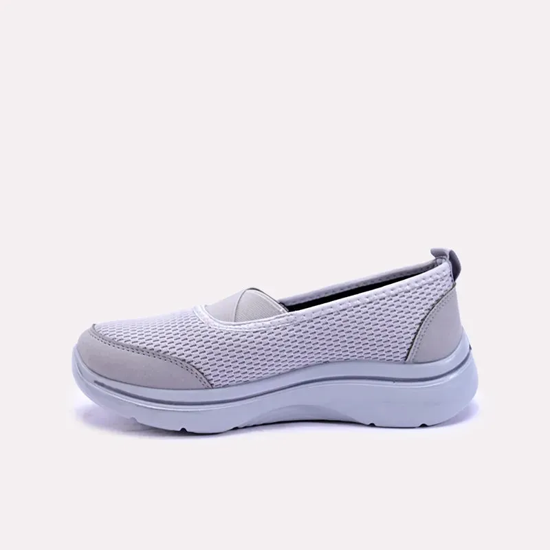 Benedicta Gray Slip On Sneakers 0440733