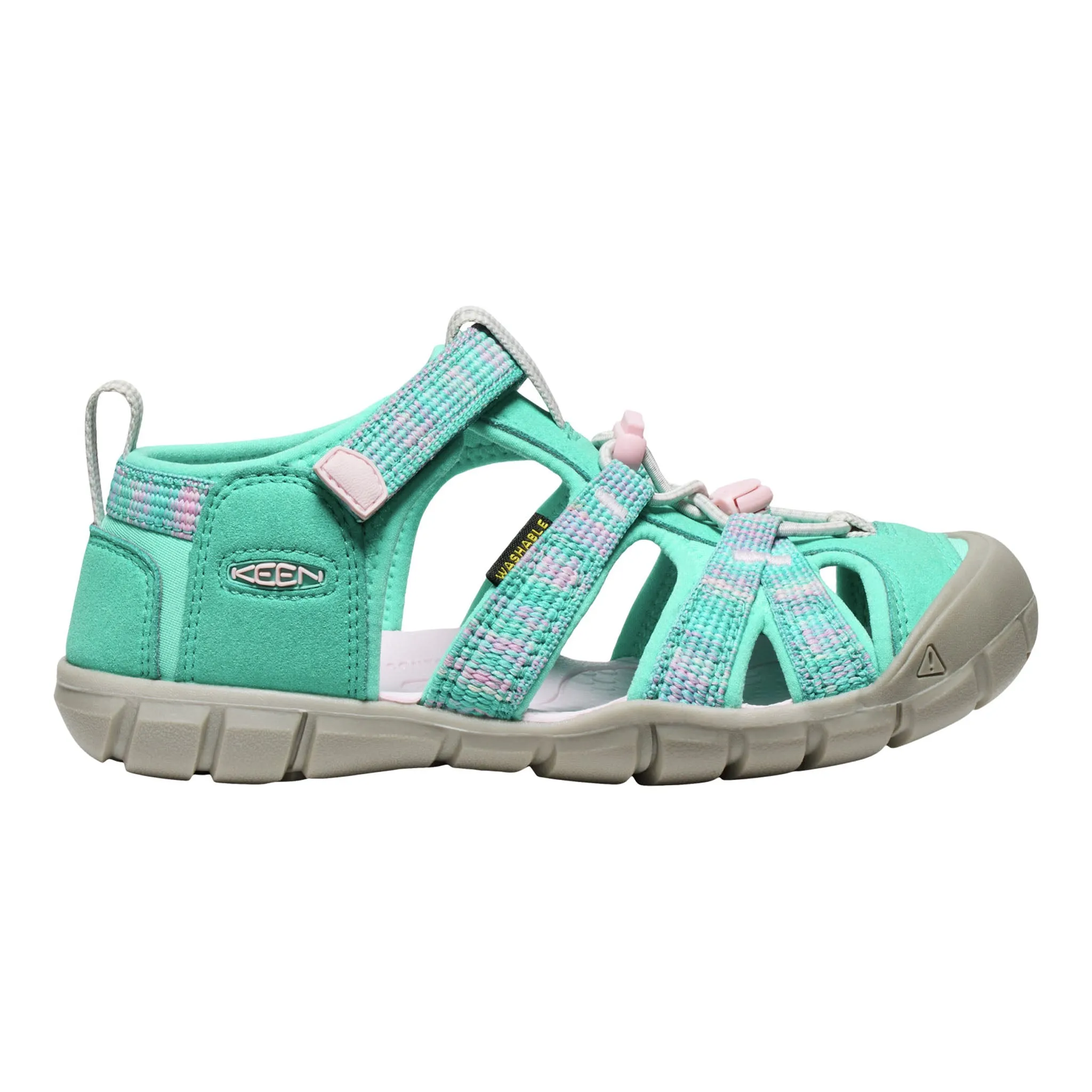 Big Kids' Seacamp II CNX Bright Aqua/Pink-a-boo