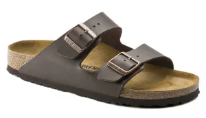 Birkenstock Arizona Sandals – Dark Brown Birko-Flor | Comfortable Cork Footbed