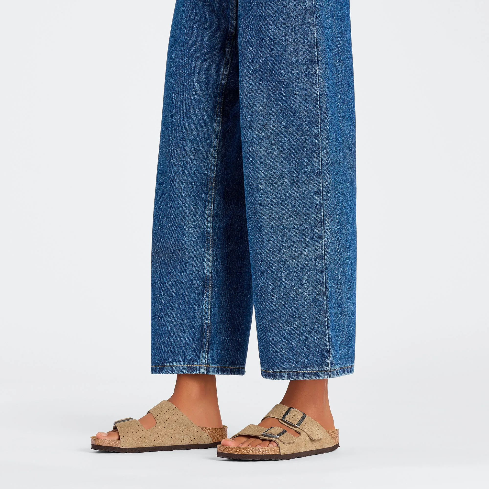 BIRKENSTOCK ARIZONA SUEDE EMBOSSED