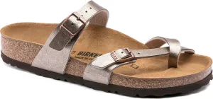 Birkenstock Mayari Sandals - Graceful Taupe Birko-Flor | Comfortable Cork Footbed