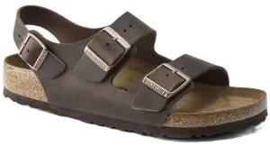 Birkenstock Milano Sandals - Habana Oiled Leather | Comfortable Cork Footbed