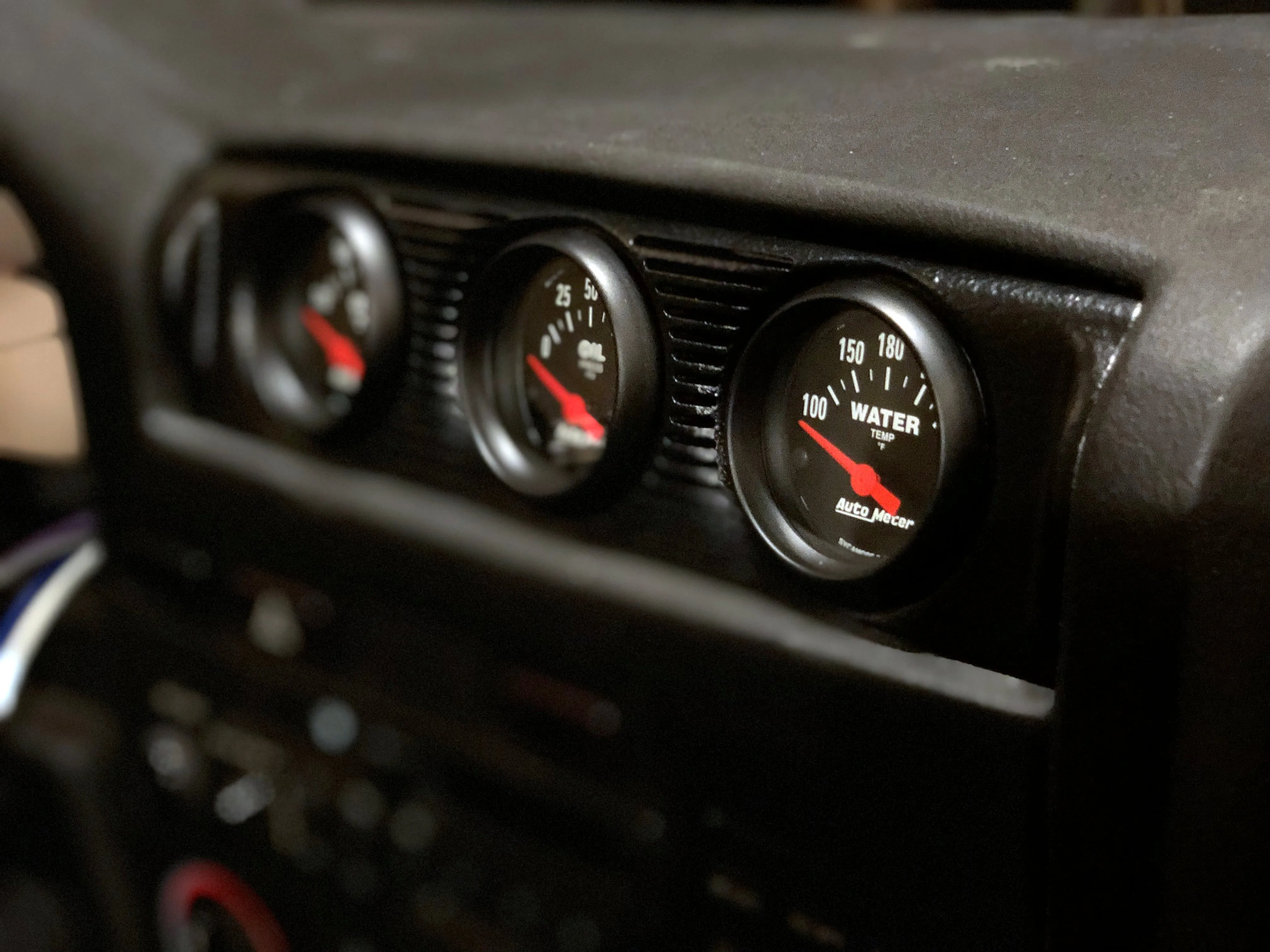 BMW E30 Center Vent Three Gauge Pod
