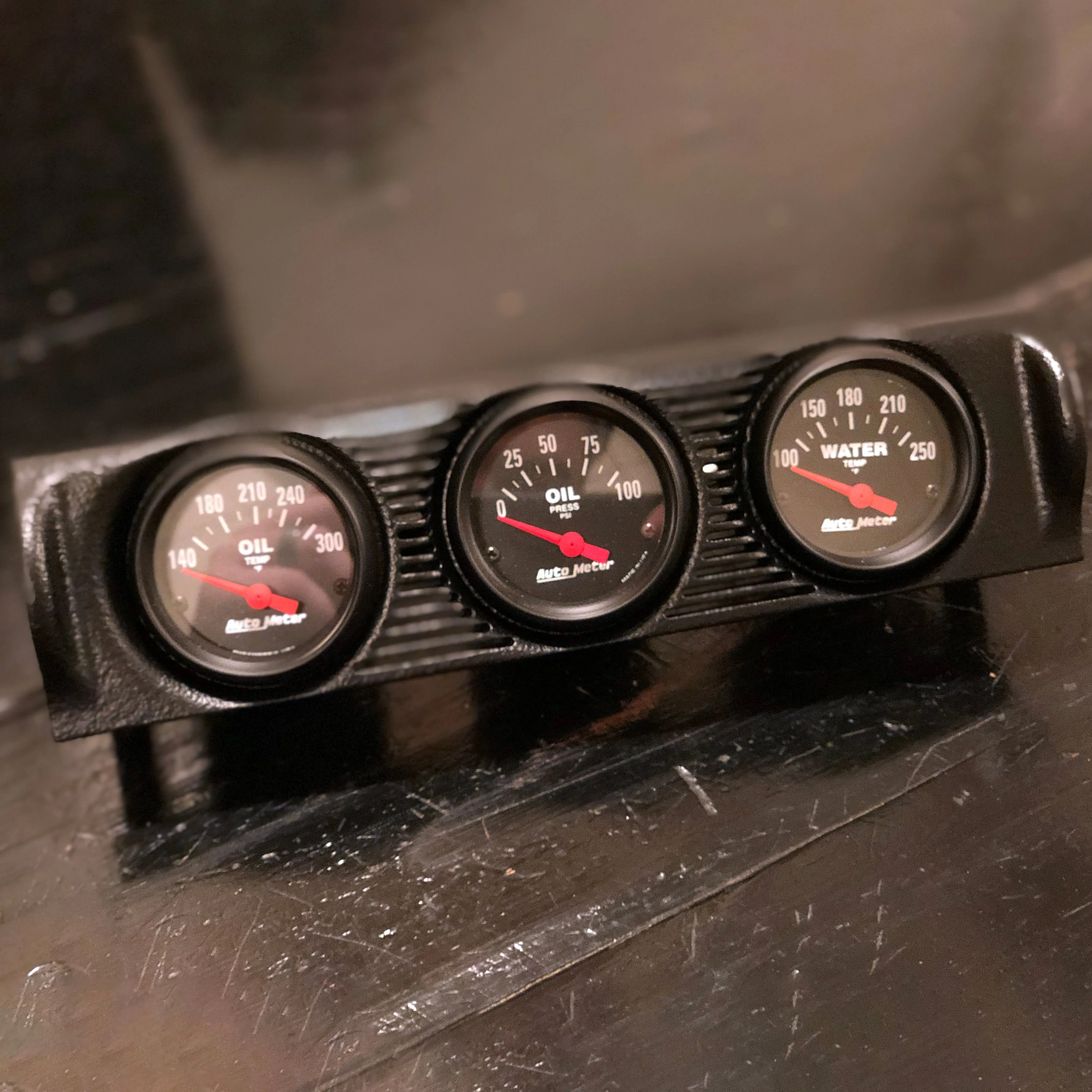 BMW E30 Center Vent Three Gauge Pod