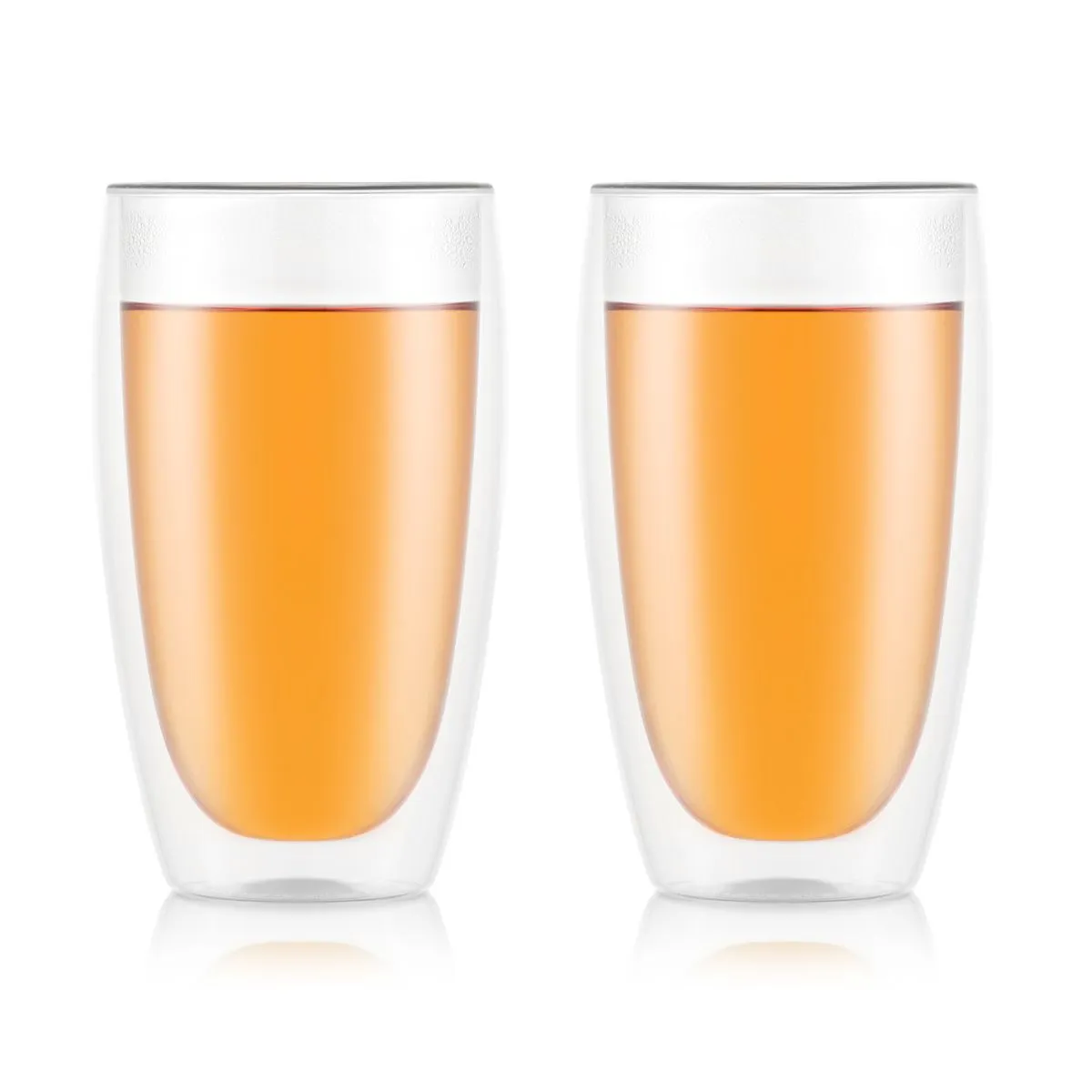 Bodum Pavina 2pc Glass set, Double Wall, Large 450ml