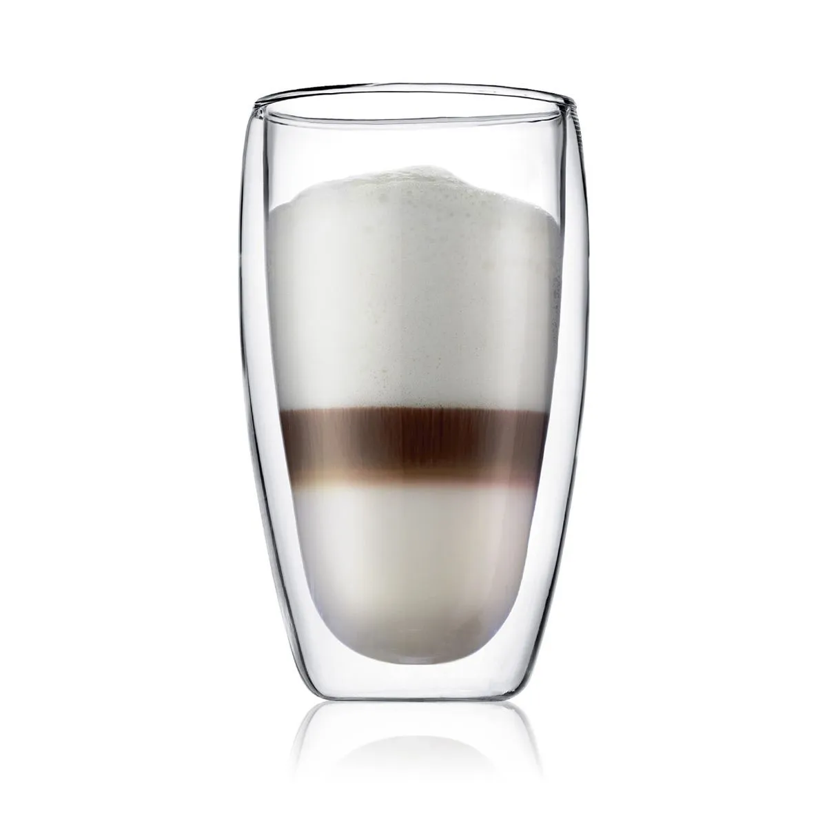 Bodum Pavina 2pc Glass set, Double Wall, Large 450ml