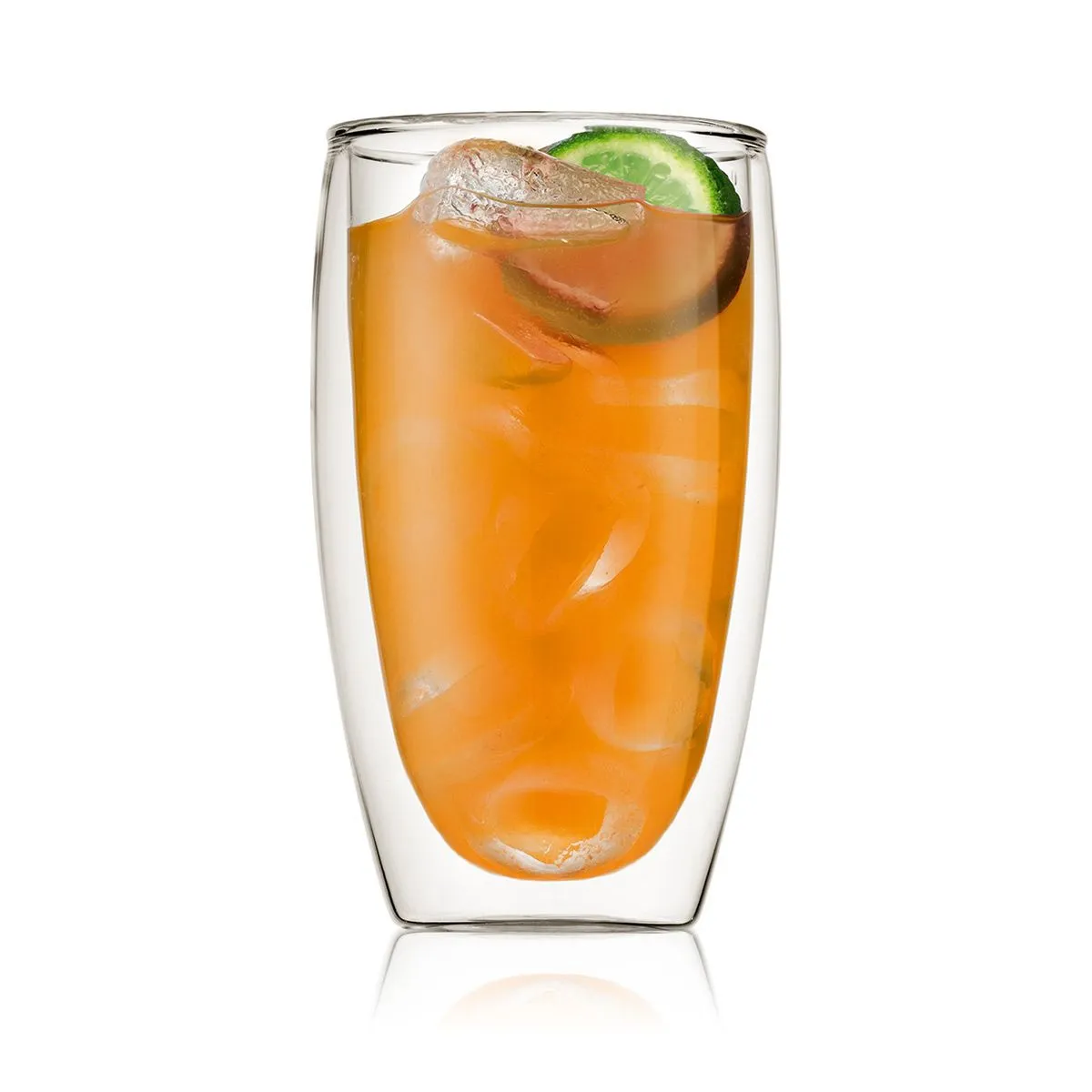 Bodum Pavina 2pc Glass set, Double Wall, Large 450ml
