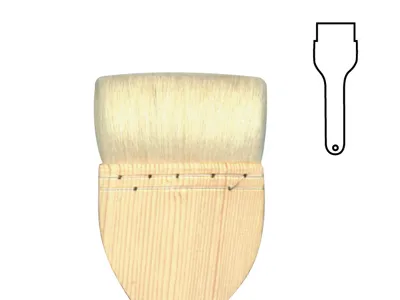 Brush Hake 70mm