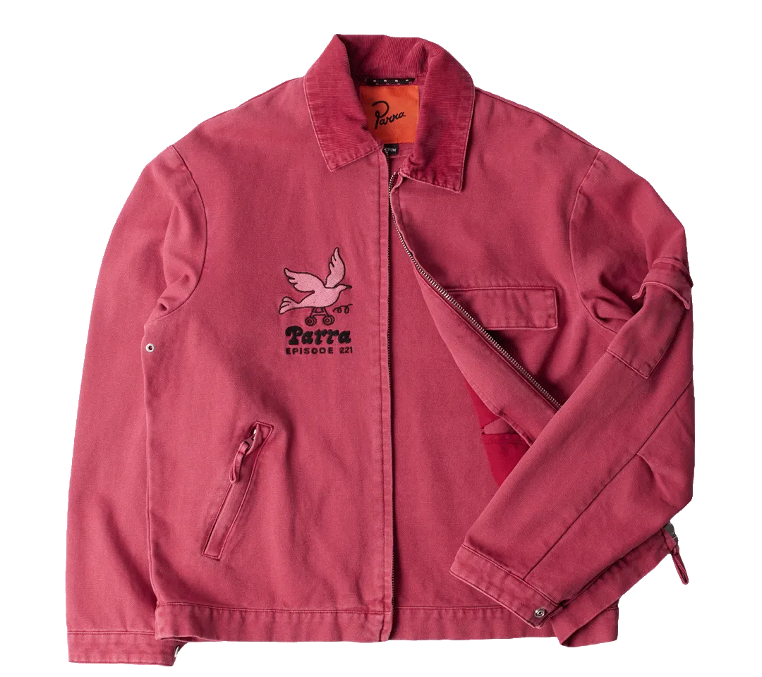 by Parra Twilled Bird Wheel Jacket