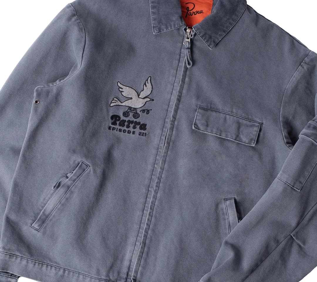 by Parra Twilled Bird Wheel Jacket
