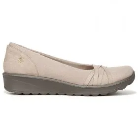 BZees Goody Leather Loafer - Beige