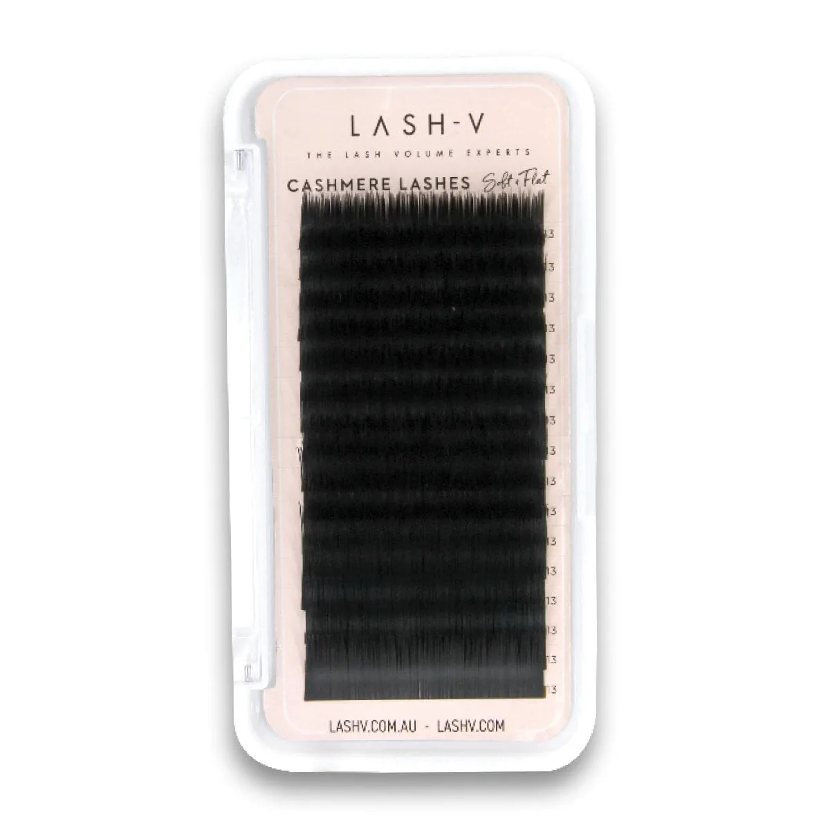 Cashmere Soft Flat Lashes - 0.15 - C Curl