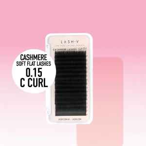 Cashmere Soft Flat Lashes - 0.15 - C Curl