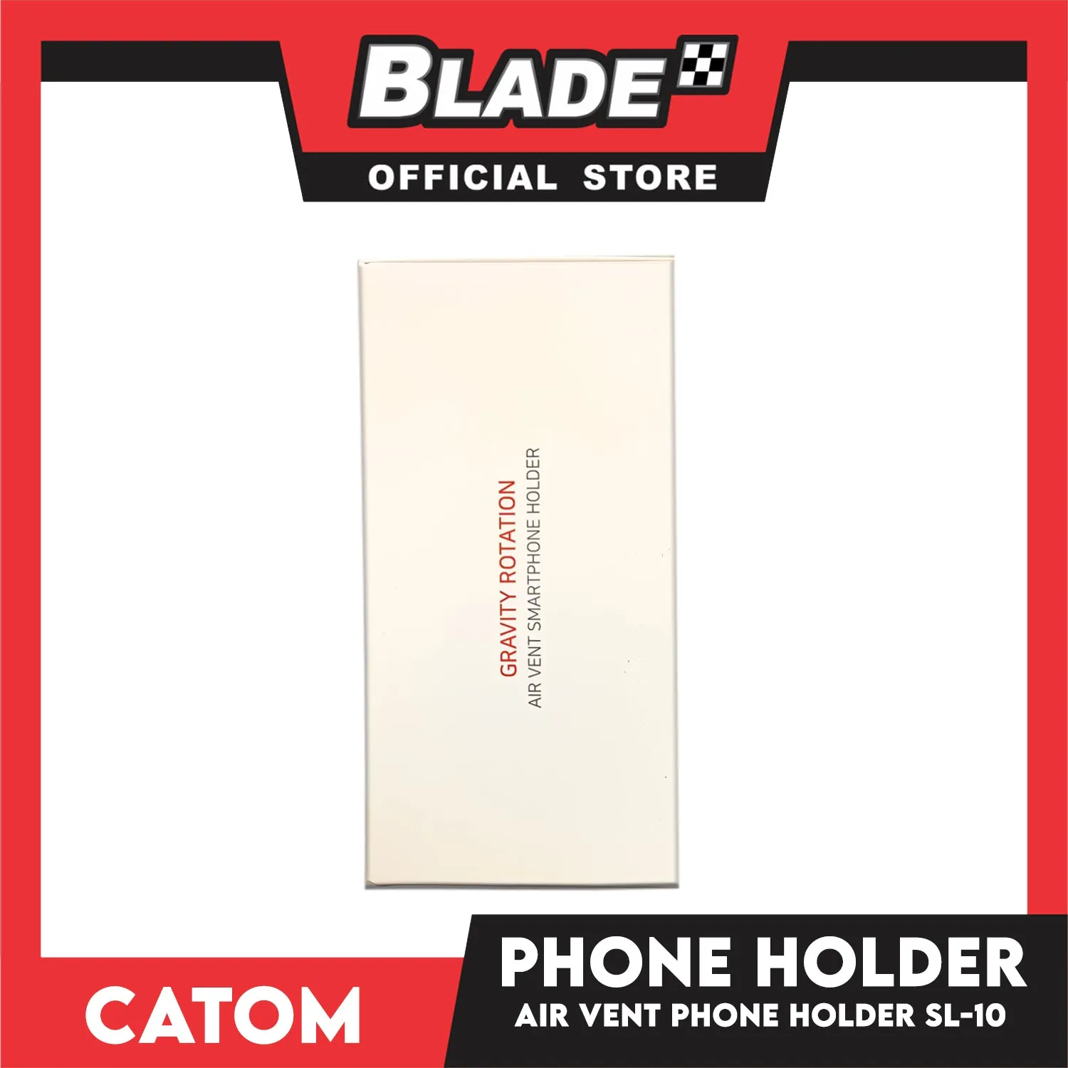 Catom Air Vent Car Mount Phone Holder SL-10 Compatible With Any Smartphones