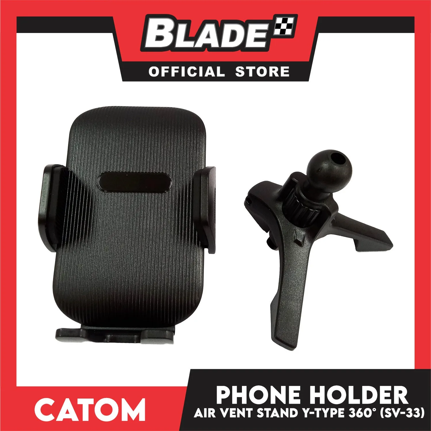 Catom Phone Holder Air Vent Stand Y-Type 360 degree (SV-33)