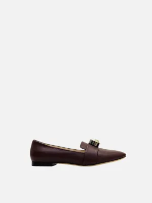 CHRISTOPHER KANE Burgundy Ballet Flats 41