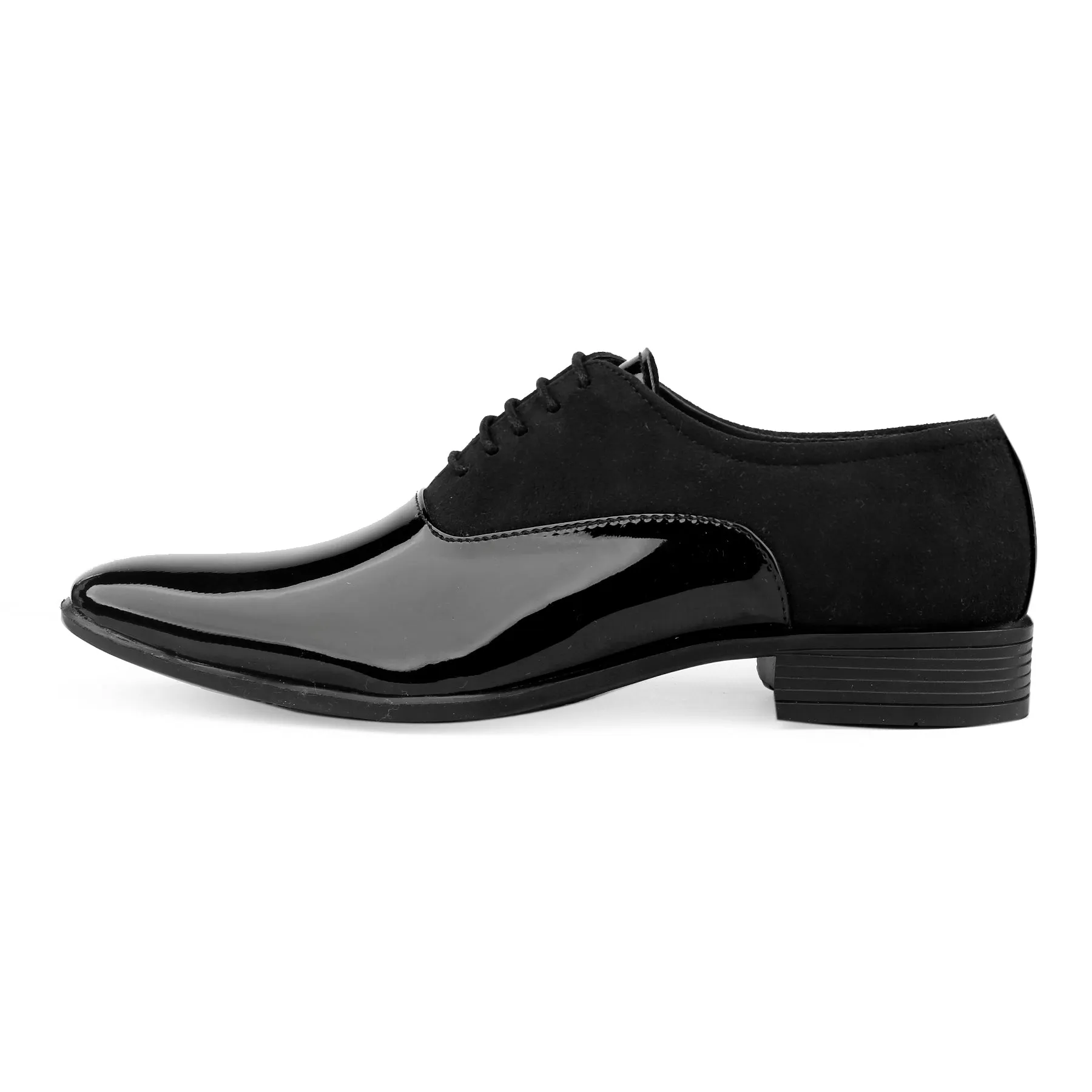 Classy Office,Wedding,Party Wear Black Shoes With Lace-Up For All Season-Unique and Classy