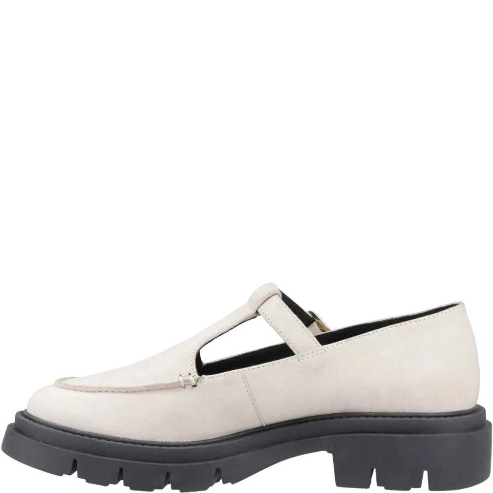 Cream Nella T-Bar Shoes