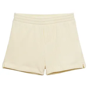 Cream Rib Mini Swim Trunk