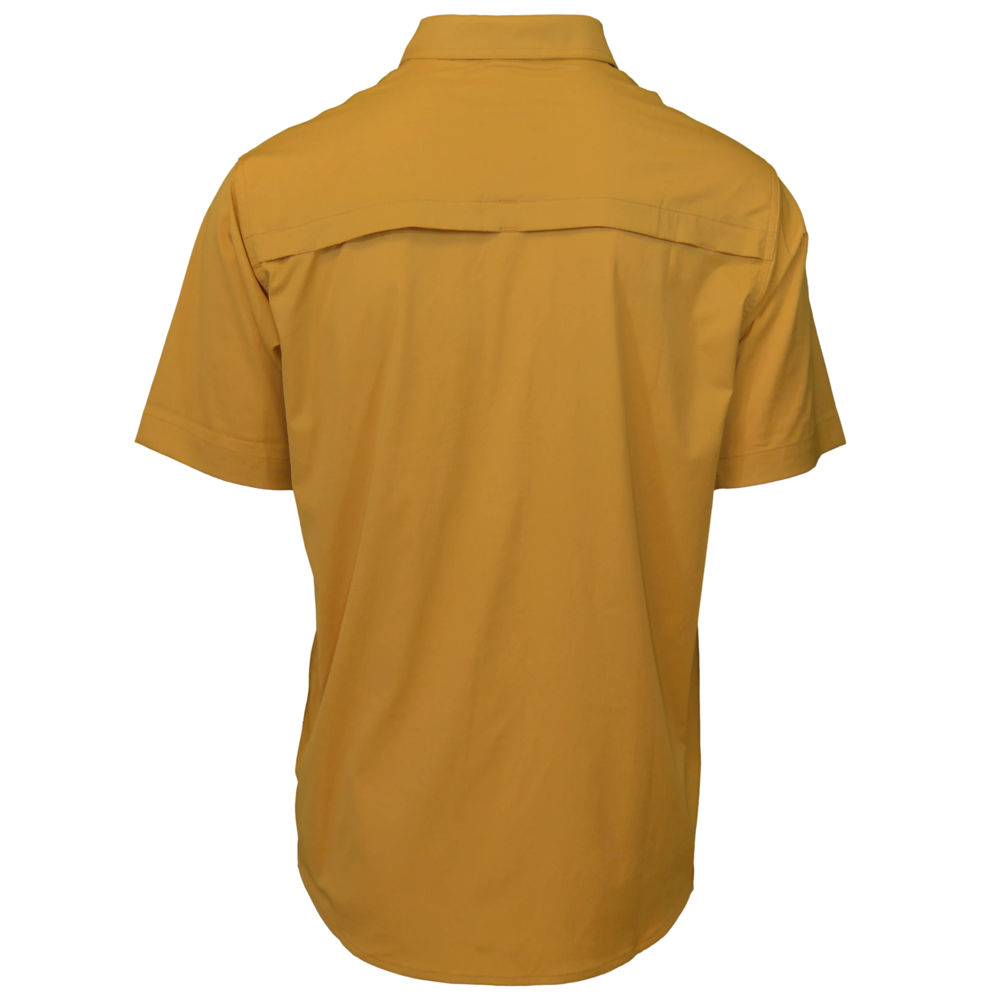 Dagon’s Master Series Short Sleeve Snap Shirt- Sunflower Khaki