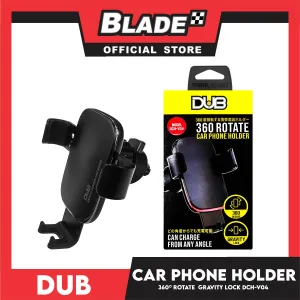 Dub 360 Degree Rotate Car Phone Holder Gravity Lock DHC-V04
