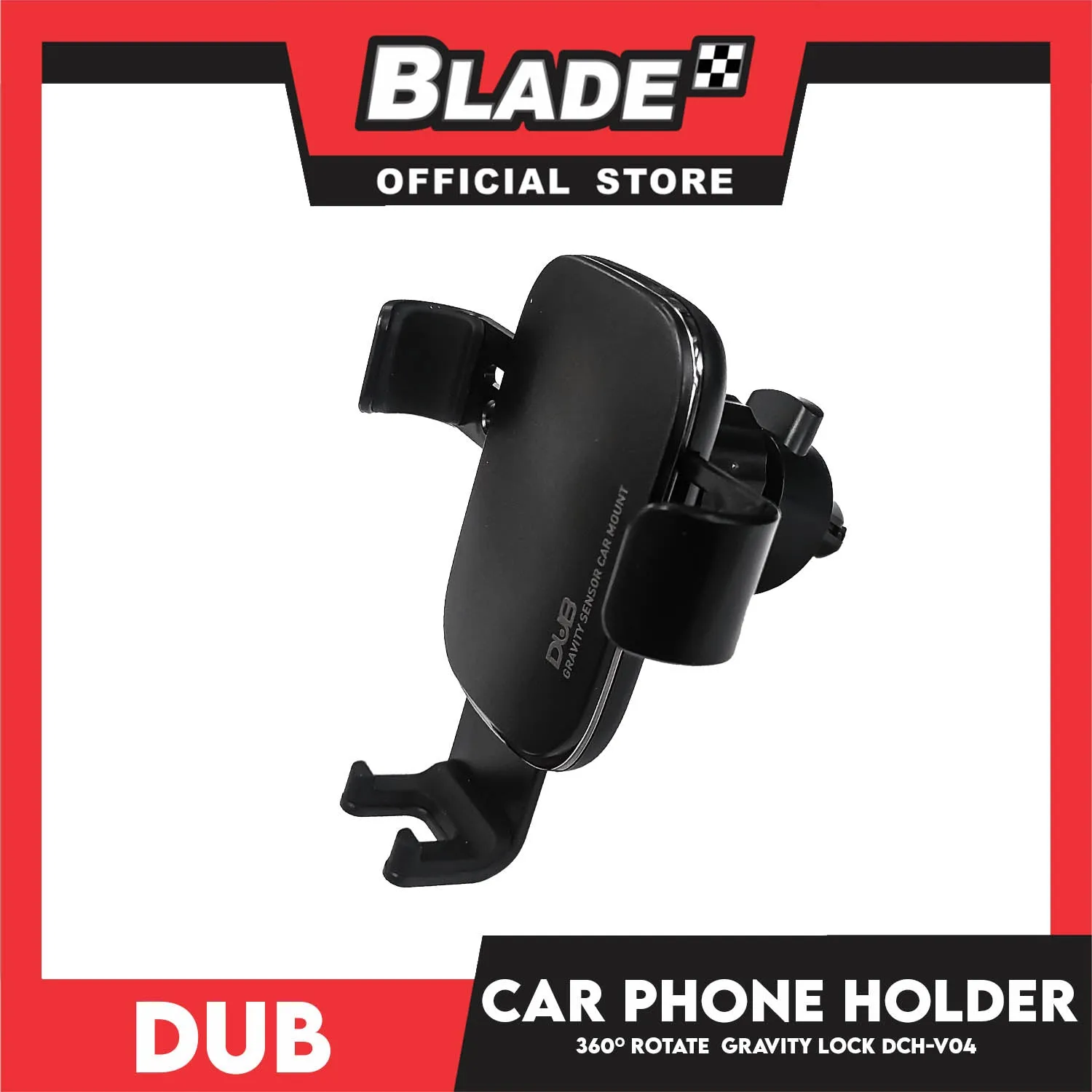 Dub 360 Degree Rotate Car Phone Holder Gravity Lock DHC-V04