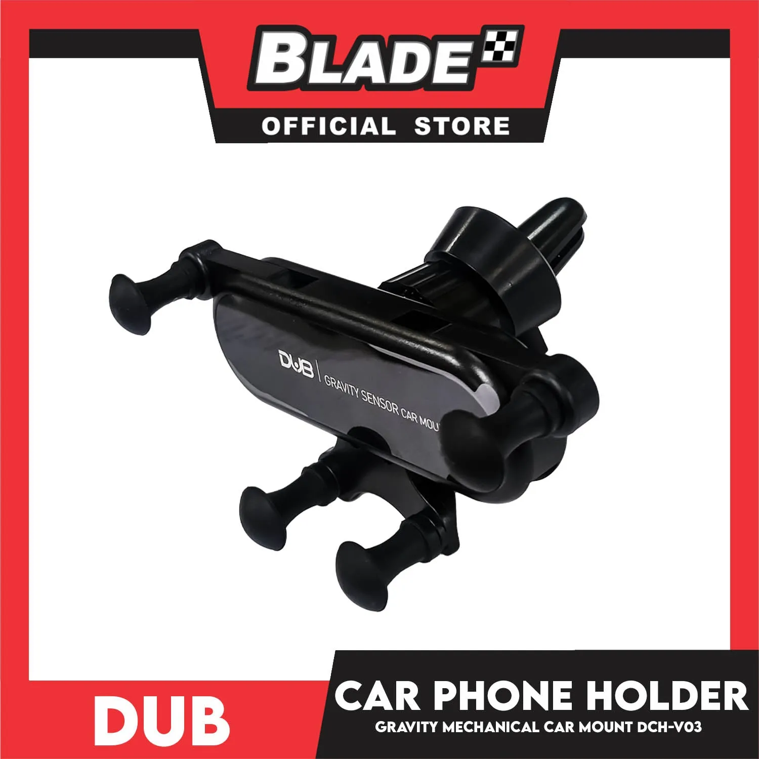 Dub Gravity Mechanical Car Mount Air Vent Phone Holder  DCH-V03