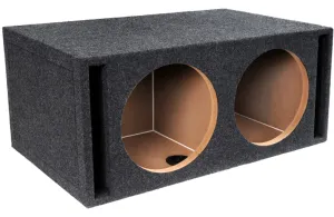 E10DTV - 10" Dual Vented Transmission Vent Enclosure