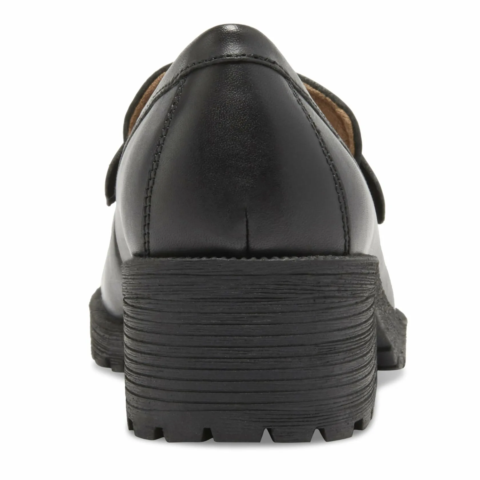 Eastland Women's Newbury Penny Loafer, Black, 8 M US