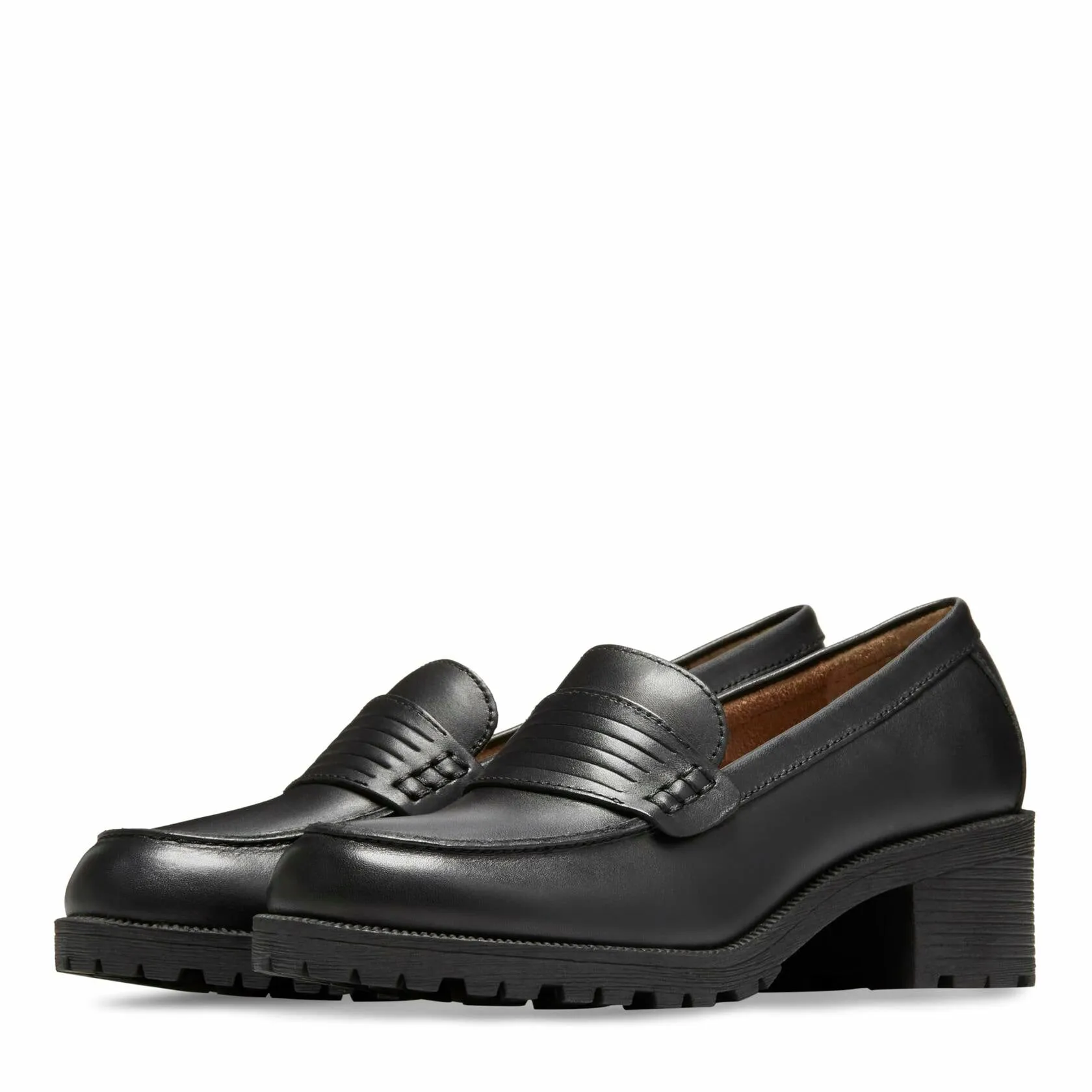 Eastland Women's Newbury Penny Loafer, Black, 8 M US