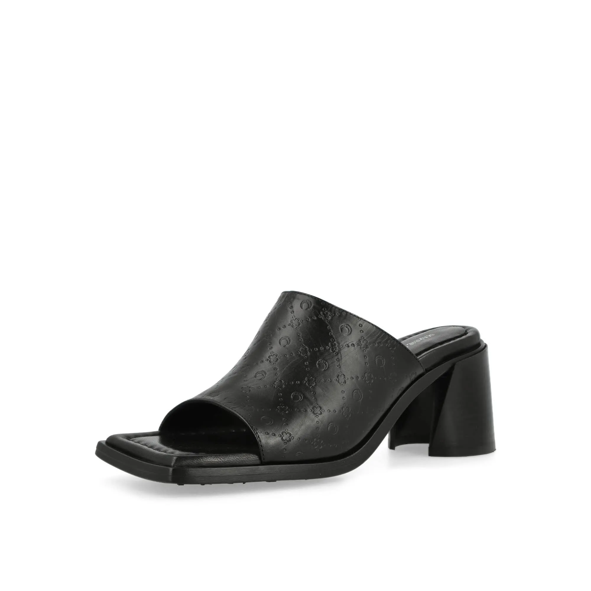 Embossed Leather MS Mule