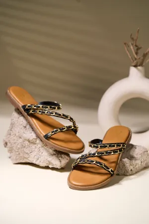 Evelyn Black Flats