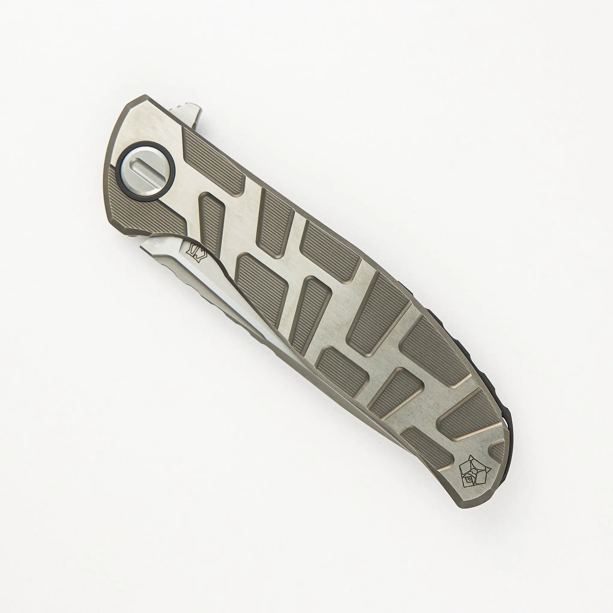 F95T Custom Division - Titanium Handle - M398 Blade - SRRBS