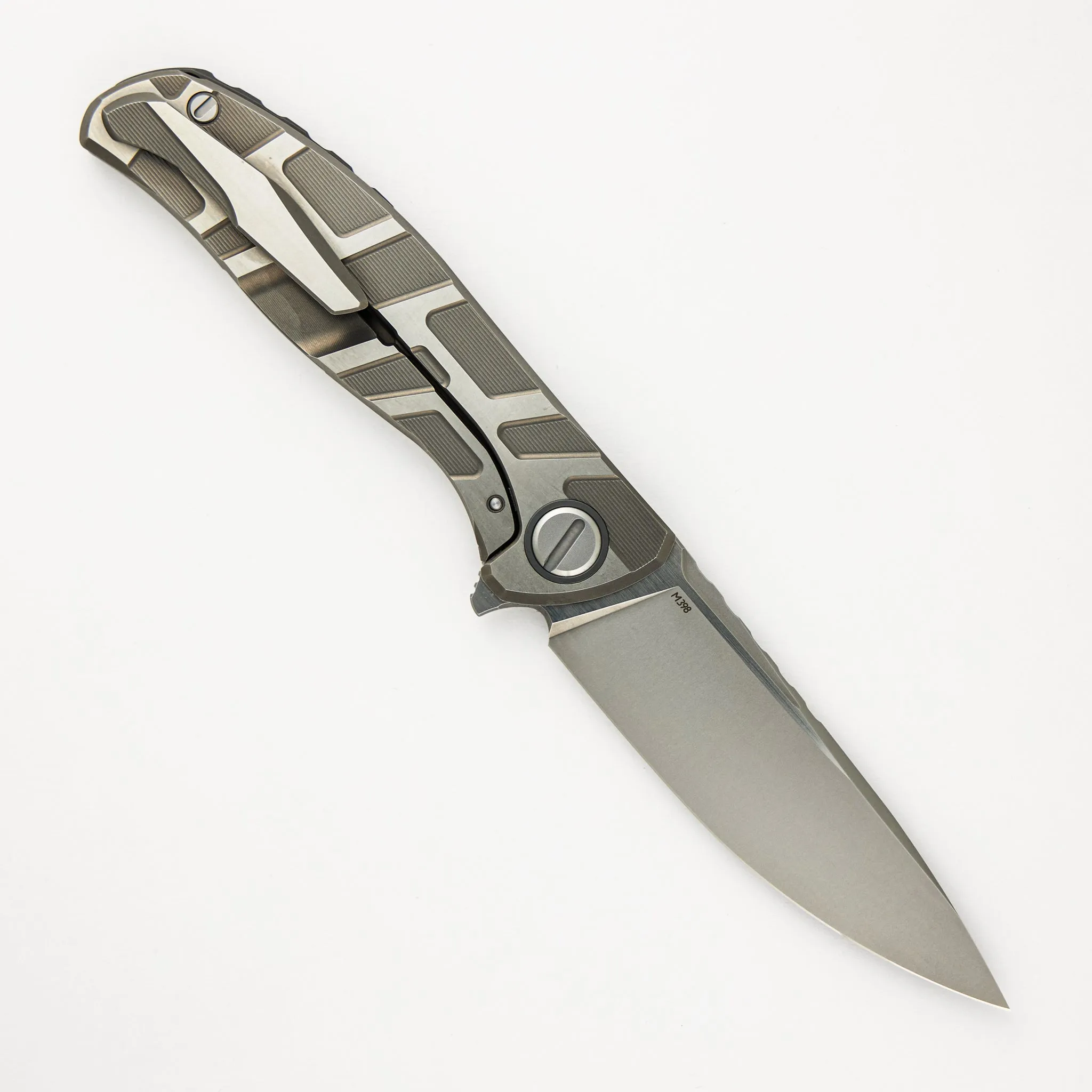 F95T Custom Division - Titanium Handle - M398 Blade - SRRBS
