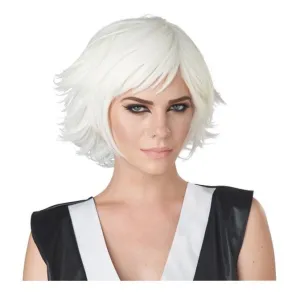 Feathered Cosplay Wig White