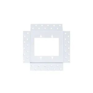 Fittes Flush Drywall Receptacle Mount [Luxe]