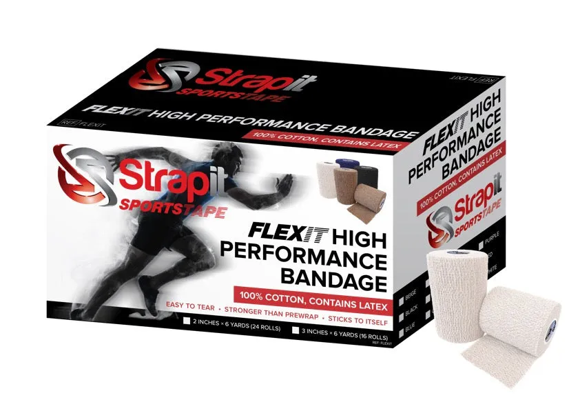 Flexit High Performance Bandage 75mm - Bulk (16 Rolls)