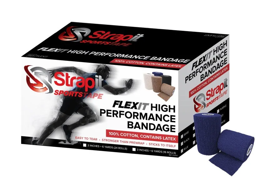 Flexit High Performance Bandage 75mm - Bulk (16 Rolls)
